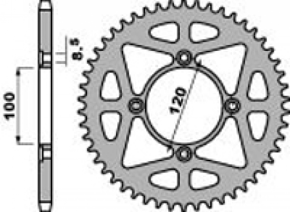 Écarteur de danger VELOX avec catadioptre homologué