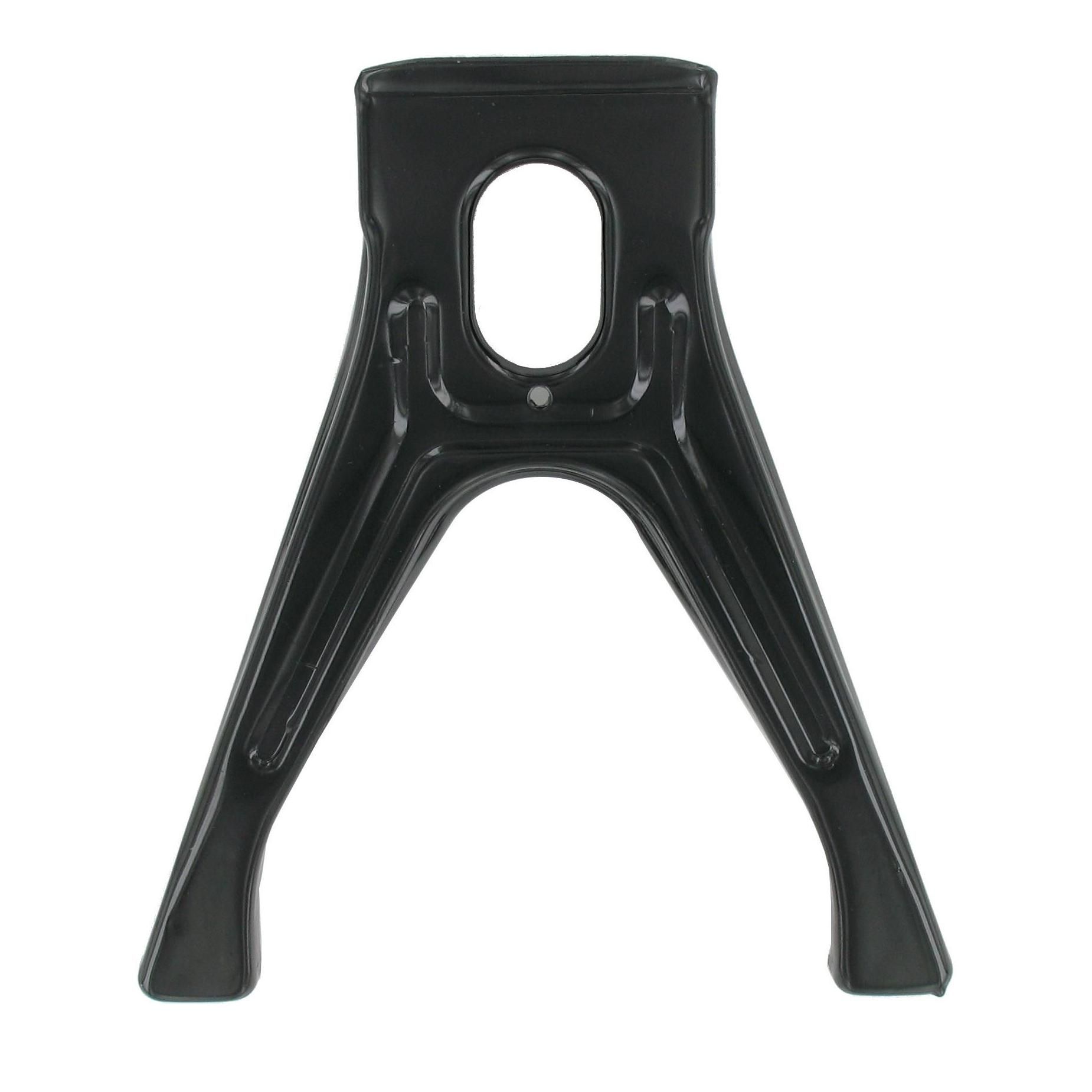Béquille vélo fix. hauban alu noire réglable