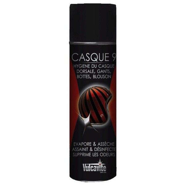 Nettoyant casque 9 et protections Casque 9 Vulcanet Aérosol 250 ml