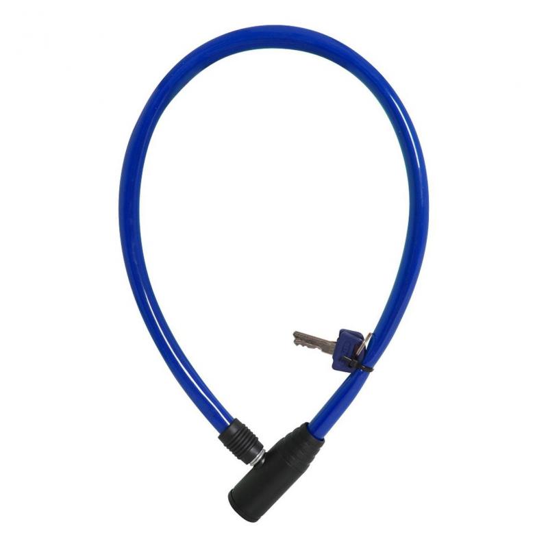 Antivol Câble Hoop 4 mm x 600 mm Bleu OXC
