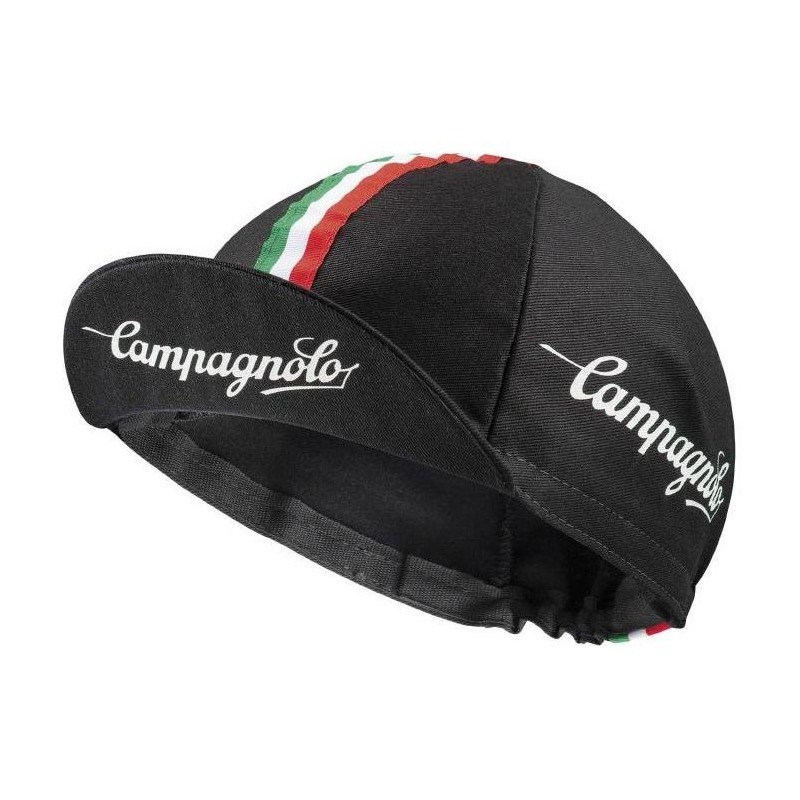 Casquette vélo Campagnolo Italie Noir