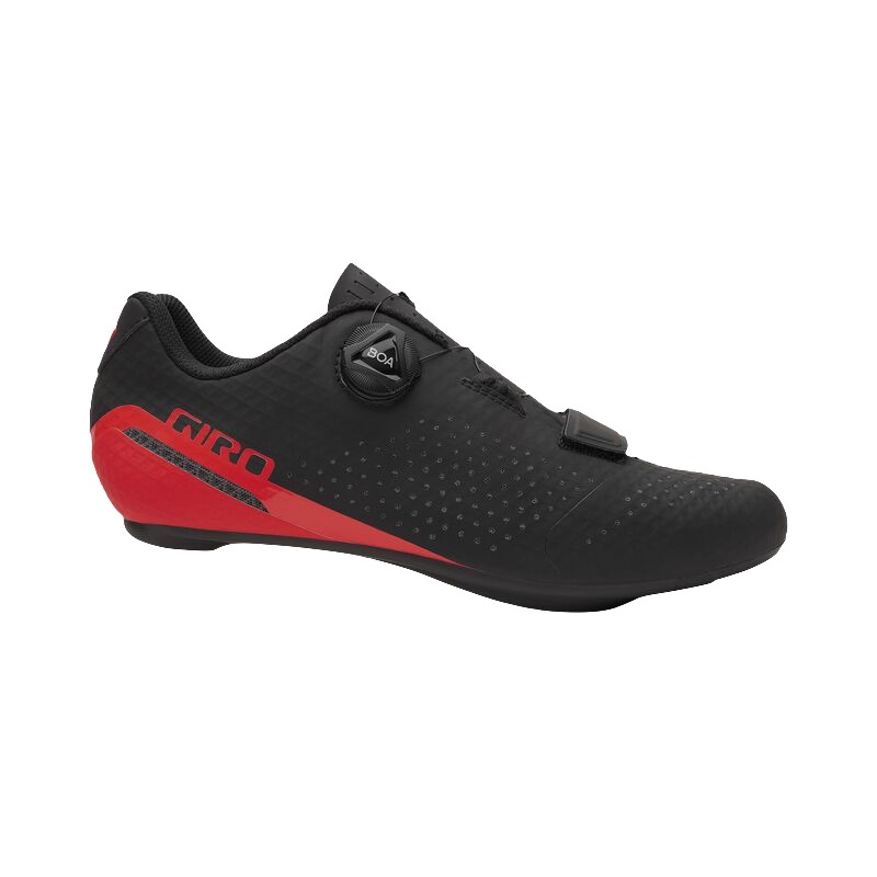 Chaussures route Giro Cadet Noir/Rouge- 41