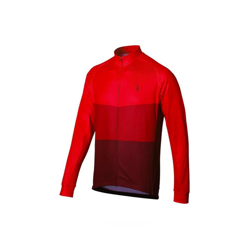 Maillot manches longues BBB Keirin LS Rouge – BBW-381- S