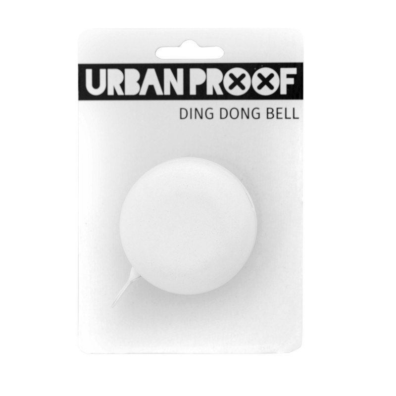 Sonnette Urban Proof Tring Bell 6 cm Blanc