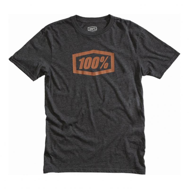 T-shirt 100% Essential Charcoal Heater/Bronze- M