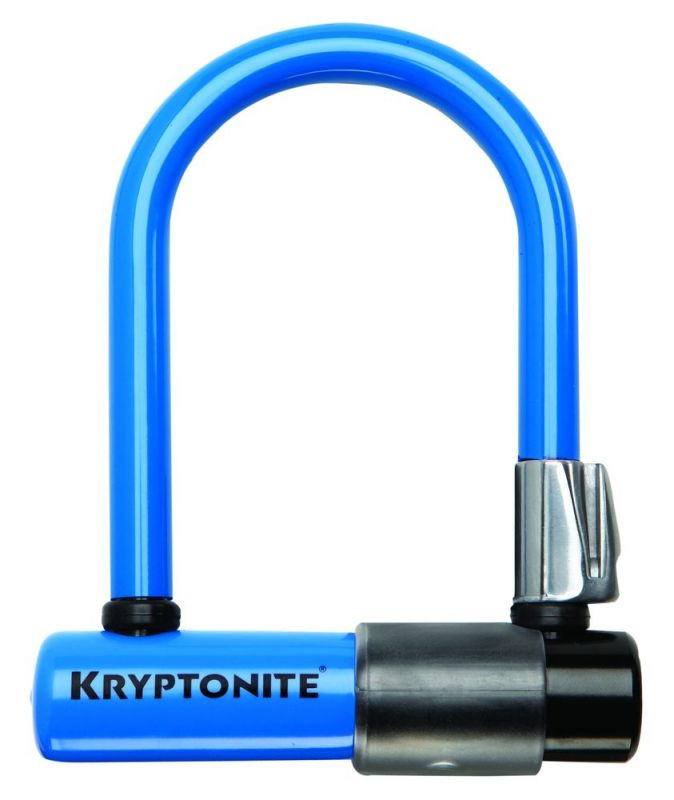 Skins Kryptonite pour antivol Evolution Mini U-Lock Bleu