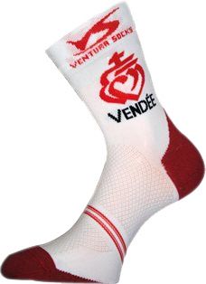 Chaussettes Ventura Socks Carbone Région Vendée- 35/38