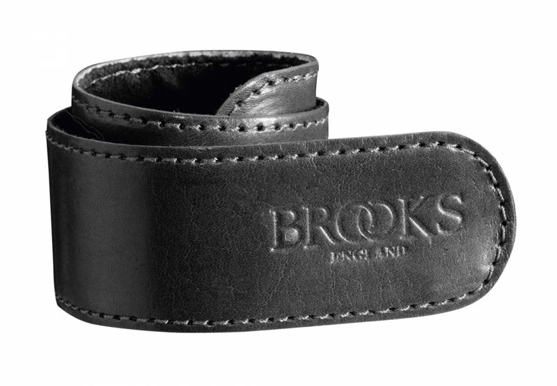 Serre-pantalon Brooks cuir Noir (à l'unité)