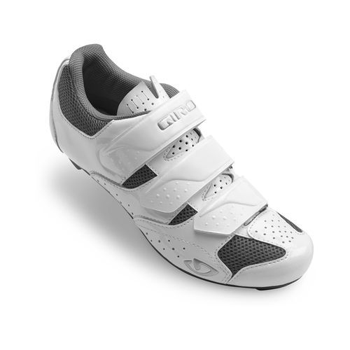 Chaussures route femme Giro TECHNE WOMEN Blanc/Argent- 36