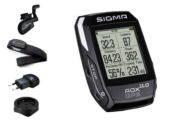 Compteur Sigma Rox 11.0 GPS Set Cardio + Cadence Noir