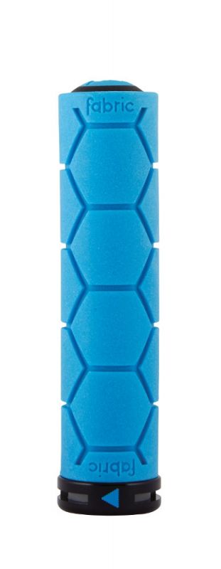 Poignées Fabric Silicon Lock On Grips Bleu