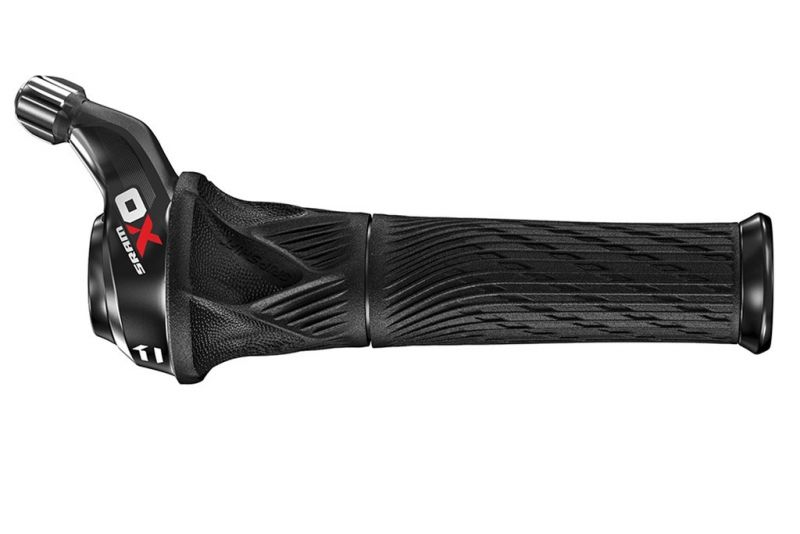Poignée tournante SRAM X01 11V Droite Noir/Rouge