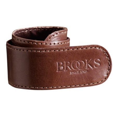 Serre-pantalon Brooks cuir Marron antique (à l'unité)