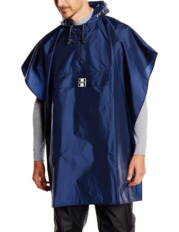 Poncho imperméable Hock Rain Care Bleu Marine- L