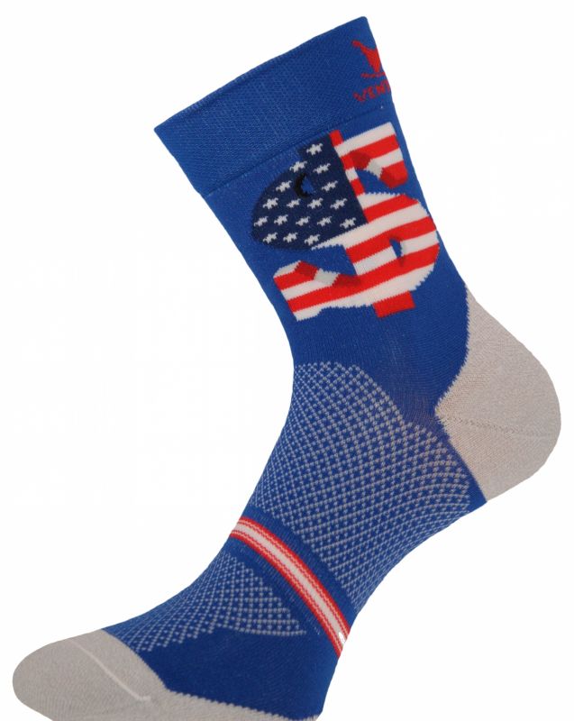 Chaussettes Ventura Socks Carbone Nation USA Dollars- 39/42
