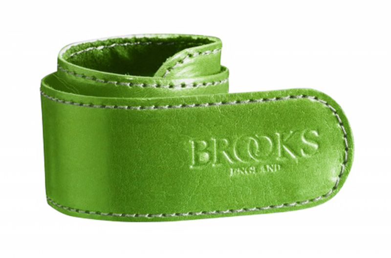 Serre-pantalon Brooks cuir Vert (à l'unité)