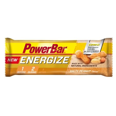 Barre énergie PowerBar Energize C2Max Cacahuète 55 g