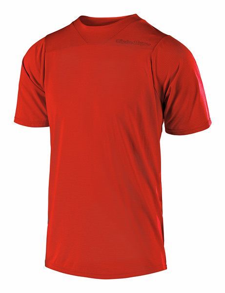 Maillot Troy Lee Designs Skyline Solid Heather Rouge- S