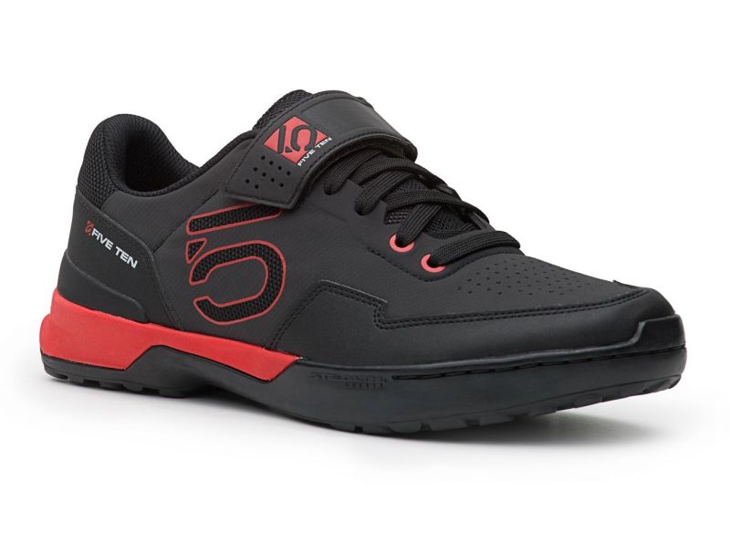 Chaussures VTT Five Ten Kestrel Lace SPD Team Noir/Rouge- UK-3.0 (35.5