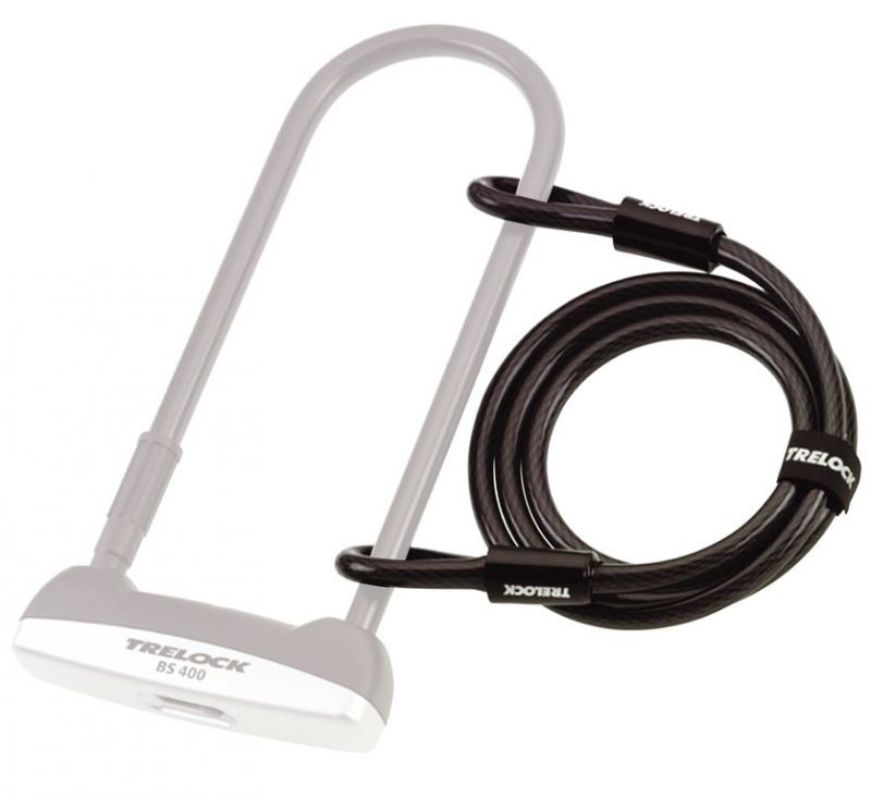 Câble additionnel à 2 boucles Trelock ZS 150/150 Noir