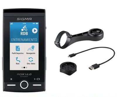 Compteur GPS Sigma ROX 12.0 Sport Basic Gris